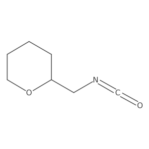 2-(Isocyanatomethyl)oxane Structure