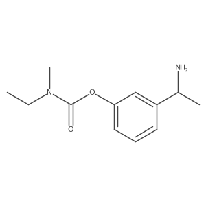 3-(1-Aminoethyl)phenyl ethyl(methyl)carbamate结构式
