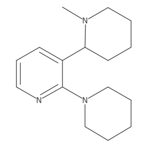 3-(1-Methylpiperidin-2-yl)-2-(piperidin-1-yl)pyridine Structure