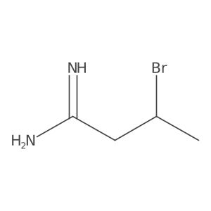 Butanimidamide, 3-bromo-结构式