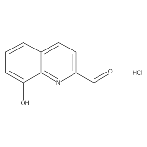 8-Hydroxyquinoline-2-carbaldehydehydrochloride结构式