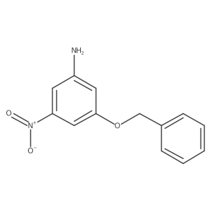 3-(Benzyloxy)-5-nitroaniline结构式