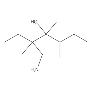 3-(Aminomethyl)-3,4,5-trimethylheptan-4-ol Structure