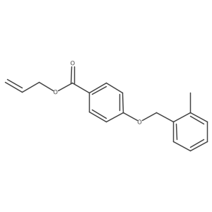 Allyl 4-((2-methylbenzyl)oxy)benzoate Structure