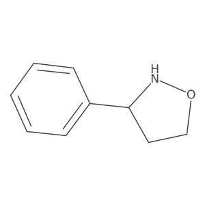 3-Phenyl-1,2-oxazolidine结构式