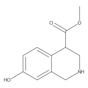 Methyl 7-hydroxy-1,2,3,4-tetrahydroisoquinoline-4-carboxylate Structure