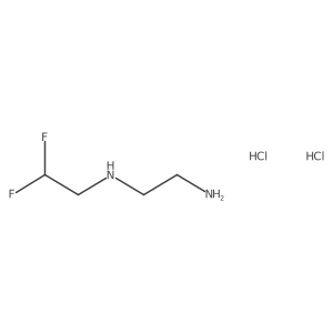 (2-Aminoethyl)(2,2-difluoroethyl)amine dihydrochloride Structure