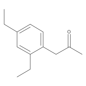 1-(2,4-Diethylphenyl)propan-2-one结构式