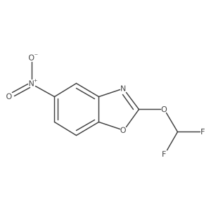 2-(Difluoromethoxy)-5-nitrobenzo[d]oxazole Structure