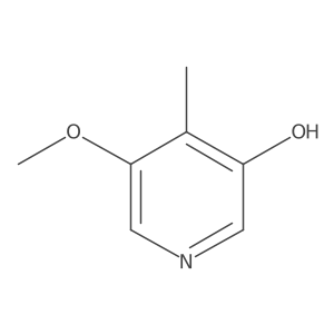 5-Methoxy-4-methylpyridin-3-ol结构式