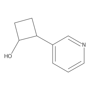 2-(Pyridin-3-YL)cyclobutan-1-OL Structure