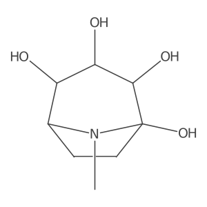 Calystegine B2, N-methyl- Structure