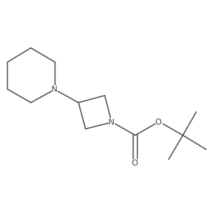 Tert-butyl 3-(piperidin-1-YL)azetidine-1-carboxylate Structure
