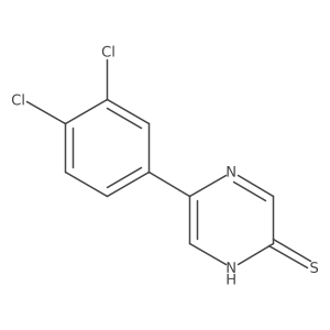 5-(3,4-Dichlorophenyl)-1,2-dihydropyrazine-2-thione Structure