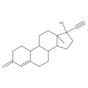 Norethindrone (ethynyl-13C2, 99%) Structure