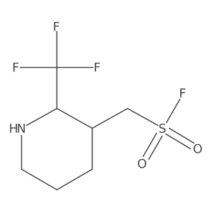 [2-(Trifluoromethyl)piperidin-3-yl]methanesulfonyl fluoride Structure