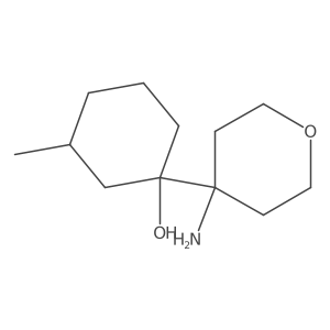 1-(4-Aminooxan-4-yl)-3-methylcyclohexan-1-ol Structure