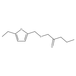 1-{[(5-Ethylfuran-2-yl)methyl]sulfanyl}pentan-2-one Structure