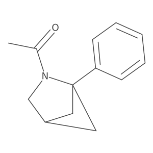 1-(1-Phenyl-2-azabicyclo[2.1.1]hexan-2-yl)ethanone结构式