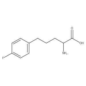 (R)-2-Amino-5-(4-fluorophenyl)pentanoic acid Structure