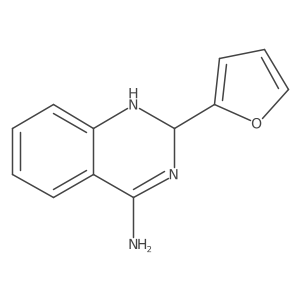 2-(Furan-2-yl)-1,2-dihydro-4-quinazolinamine Structure