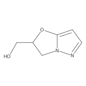 (2,3-Dihydropyrazolo[5,1-b]oxazol-2-yl)methanol Structure