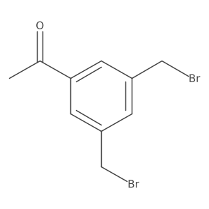 1-[3,5-Bis(bromomethyl)phenyl]-ethanone Structure