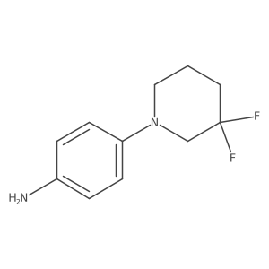 4-(3,3-Difluoropiperidin-1-yl)aniline Structure