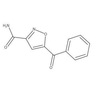 5-Benzoyl-1,2-oxazole-3-carboxamide Structure