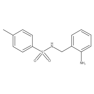 N-[(2-aminophenyl)methyl]-4-methylbenzenesulfonamide结构式