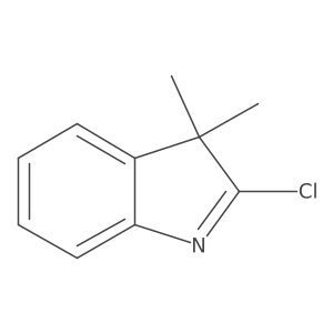 2-Chloro-3,3-dimethyl-3H-indole结构式
