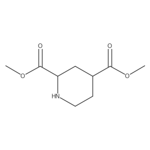 Dimethyl piperidine-2,4-dicarboxylate Structure