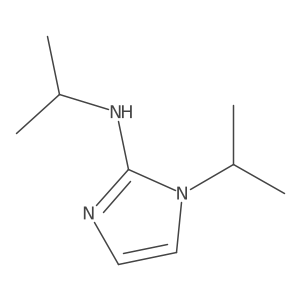 N,1-diisopropyl-1H-imidazol-2-amine结构式