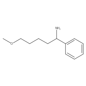 5-Methoxy-1-phenylpentan-1-amine Structure