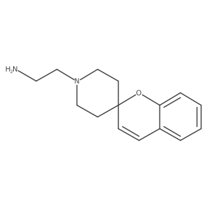 Spiro[2H-1-benzopyran-2,4a(2)-piperidine]-1a(2)-ethanamine Structure