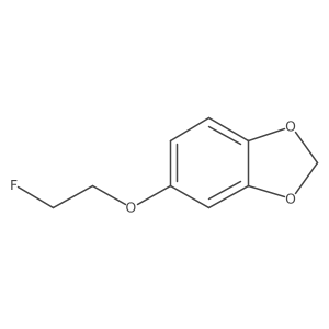 5-(2-Fluoroethoxy)-1,3-benzodioxole Structure
