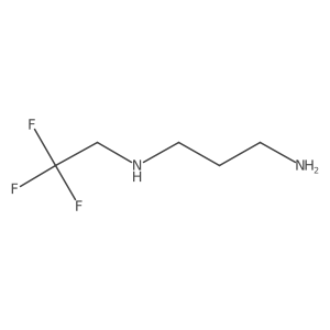 N1-(2,2,2-Trifluoroethyl)propane-1,3-diamine结构式