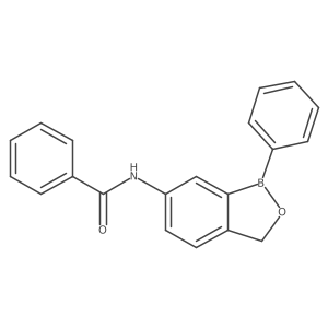 N-(1-phenyl-3H-2,1-benzoxaborol-6-yl)benzamide Structure