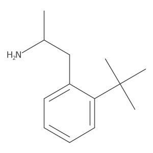 (2S)-1-(2-tert-butylphenyl)propan-2-amine结构式