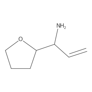 1-(Tetrahydrofuran-2-yl)prop-2-en-1-amine Structure