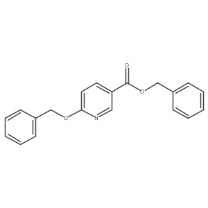 Benzyl 6-(benzyloxy)pyridine-3-carboxylate Structure