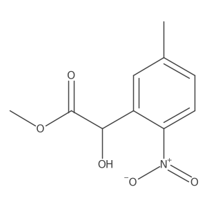 Methyl 2-hydroxy-2-(5-methyl-2-nitrophenyl)acetate Structure