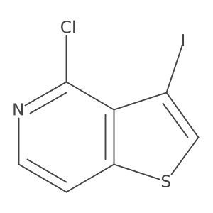 4-Chloro-3-iodothieno[3,2-c]pyridine Structure