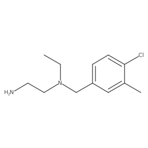 (2-Aminoethyl)[(4-chloro-3-methylphenyl)methyl]ethylamine Structure