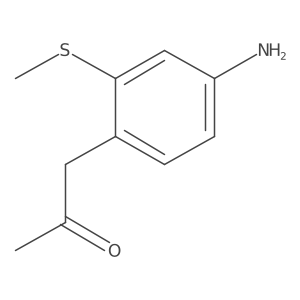 1-(4-Amino-2-(methylthio)phenyl)propan-2-one Structure