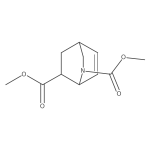 2,6-Dimethyl 2-azabicyclo[2.2.2]oct-7-ene-2,6-dicarboxylate Structure