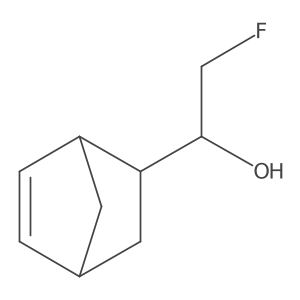 1-{Bicyclo[2.2.1]hept-5-en-2-yl}-2-fluoroethan-1-ol Structure