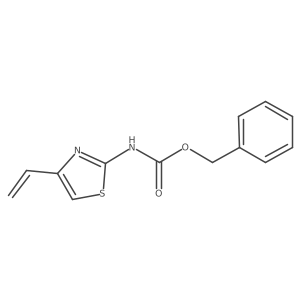 benzyl N-(4-ethenyl-1,3-thiazol-2-yl)carbamate结构式