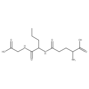 Glutamyl-norvalyl-glycine Structure