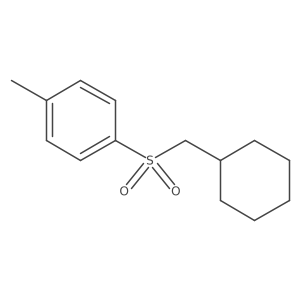 1-(Cyclohexylmethylsulfonyl)-4-methylbenzene Structure
